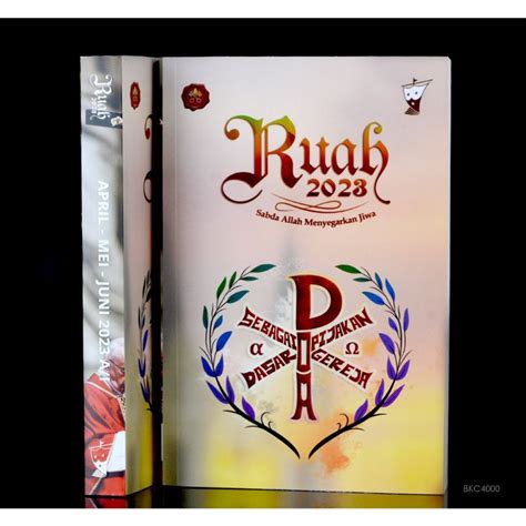 Jual COD BUKU RUAH APRIL MEI JUNI 2023 RENUNGAN UMAT KATOLIK DAN