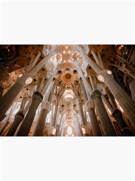 Sagrada Familia Art Board Printundefined By Nebulae Art Redbubble