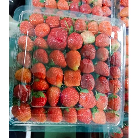 Jual Strawberry Fresh Asli Ciwidey Size AB 1kg Shopee Indonesia