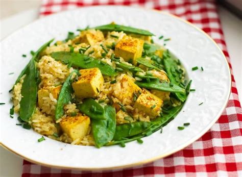 Gebratener Tofu Mit Orangen Sesam So E Healthy On Green