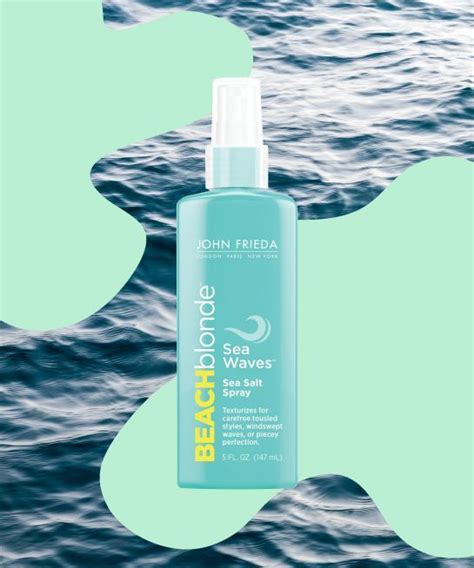 How To Get The Perfect Beach Wave For Your Hair Best Sea Salt Spray