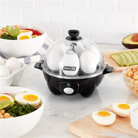 Dash Rapid Electric Egg Cooker 360 W Black Dec005bk Online At Best Price Egg Boilers Lulu Uae