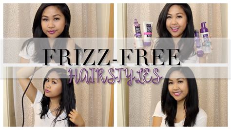 How To Prevent Frizzy Hair Sleek Hair Tutorial Youtube