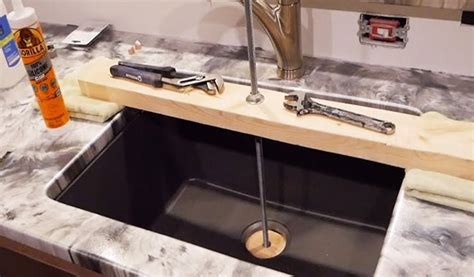 How To Install Undermount Kitchen Sink To Granite Things In The Kitchen