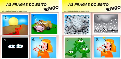 Bingo As Pragas Do Egito