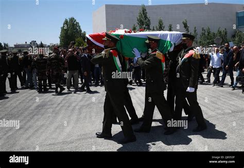 Ramallah Gaza Th De Mayo De La Guardia De Honor Palestina