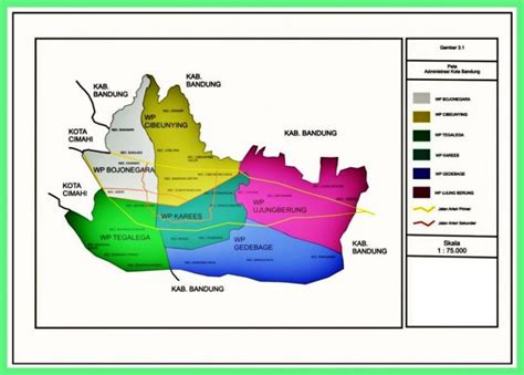 √ Peta Bandung Dan Penjelasan Lengkap Sindunesia