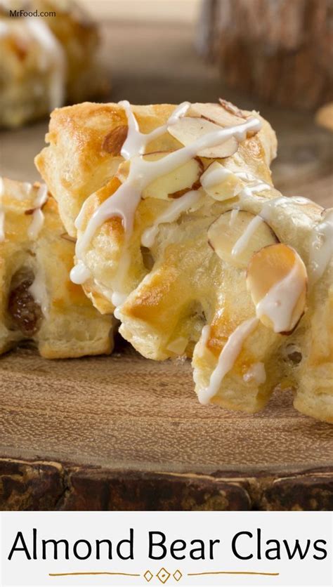 Almond Bear Claws Delicious Pastries Recipe