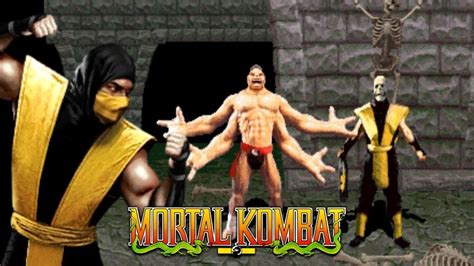 Mortal Kombat Scorpion Gameplay Arcade K Fps Youtube