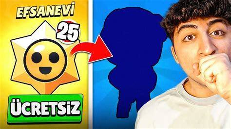 Ücretsİz 25 Star Hedİyesİ Geldİ Efsanevİ Karakter Çikti 😲 Brawl Stars Youtube