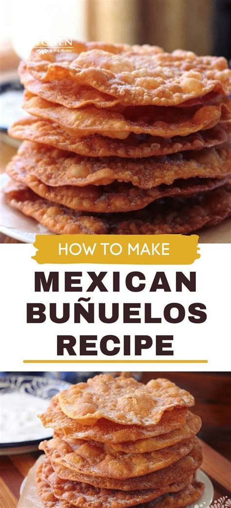 How to Make Mexican Buñuelos Recipe Quick and easy Recipe Mexican