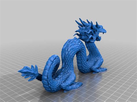 Free 3d File Dragon Statue 🐉 ・3d Printable Model To Download・cults