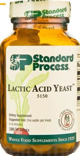 Standard Process Lactic Acid Yeast 100w Health And Personal Care