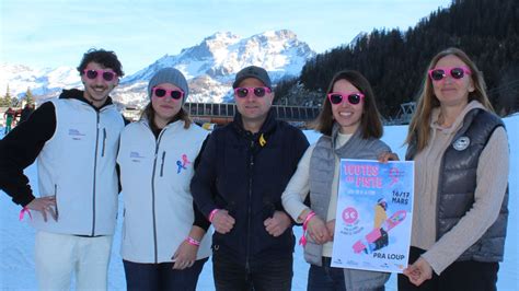 Région Toutes en piste à Pra Loup un événement tout aussi sportif