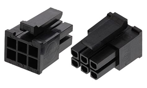 Molex Micro Fit Female Connector Housing Mm Pitch