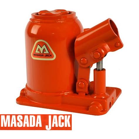 MASADA BOTTLE JACK 30Tn SQUAT CLOSED RAISED 180mm 260mm NO SCREW