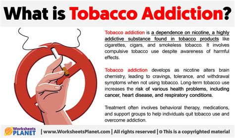 What is Tobacco Addiction?