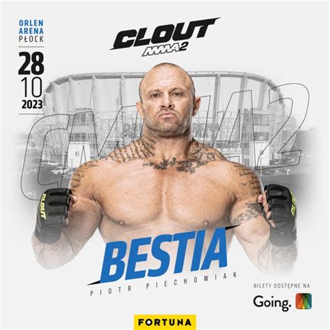 Piotr Piechowiak zawalczy na Clout MMA 2 w Płocku mwMMA