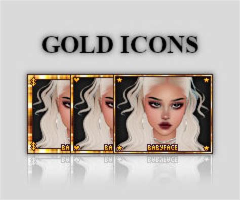 Imvu Creator Icon Gold Icon Etsy