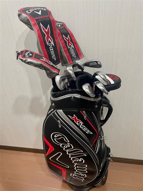 Callaway 日本正規品 キャロウェイ X HOT エックスホット クラブセット 本セット W W HI PwAwSwPT キャディバッグ付 年モデル