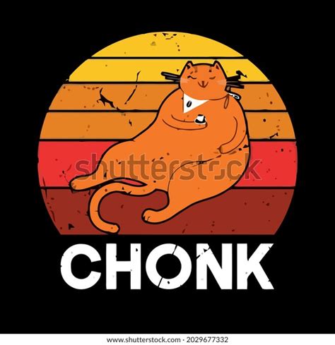 Funny Fat Cats Meme Chonk Cat Stock Vector Royalty Free 2029677332 Shutterstock