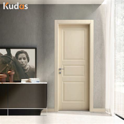 Kudas Usa Style Modern Prehung Panels Interior Wooden Hollow Core Hdf