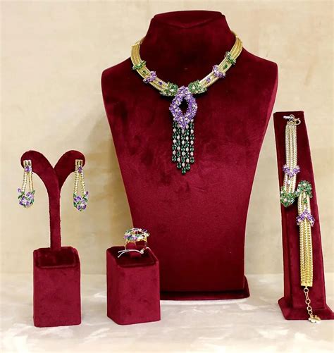 GODKI BIG Fashion 4PCS Luxury Tassel African Jewelry Set For Women