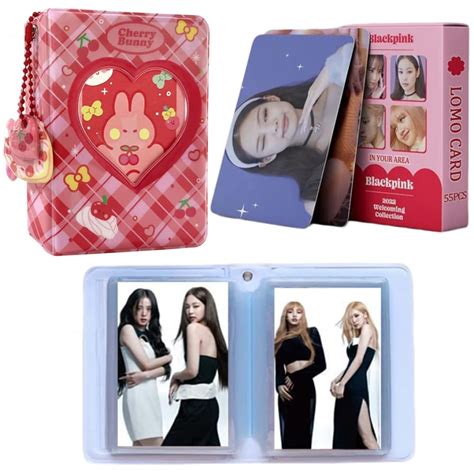 Buy Goodern 55pcs Blackpink Photocards Set With Mini Photo Album Blackpink Photocard Blackpink