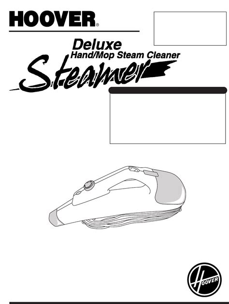 Hoover Steam Cleaner Manual