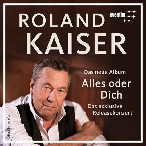 Roland Kaiser Stellt Sein Album Im Rahmen Eines Release Konzerts Vor