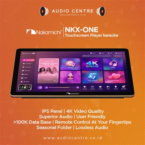 Promo Nakamichi NKX ONE Player Nakamichi With Touchscreen 2in1 Cicil 0