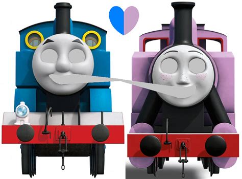 Thomas and Rosie Kissing (Version 1) by MillieFan92 on DeviantArt