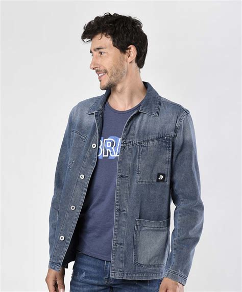 Chaqueta Hombre Mezclilla TRICOT