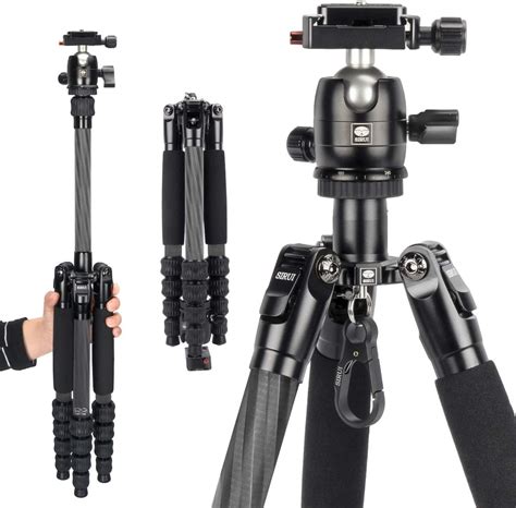 Buy Sirui Traveler 5cx Carbon Fiber Tripod 5197 Inches Camera Tripod