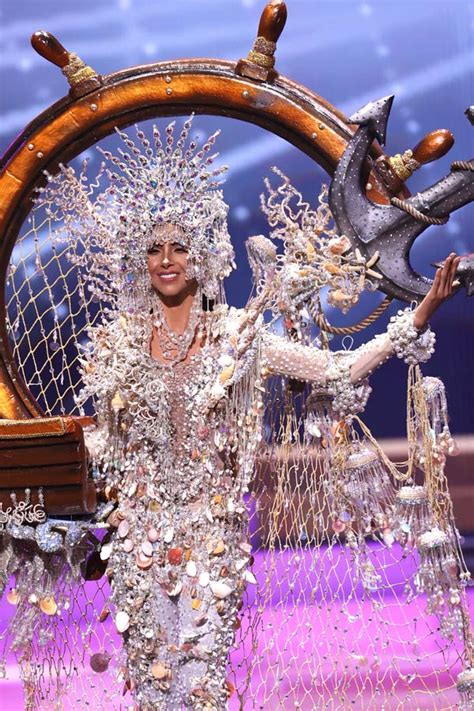 Miss El Salvador Destaca Con Su Atuendo T Pico En El Certamen Miss