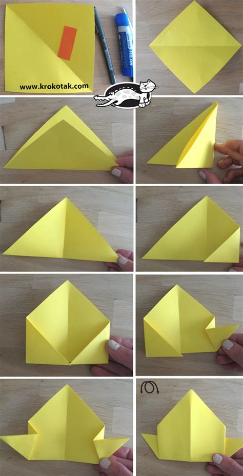 Krokotak Origami Chicken