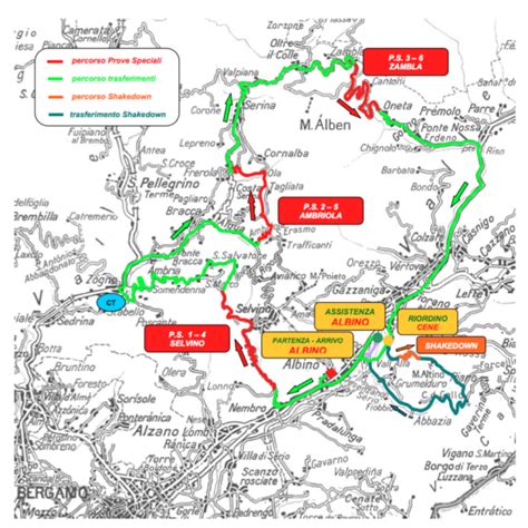 Al Via Il Rally Delle Prealpi Orobiche Percorso E Strade Chiuse