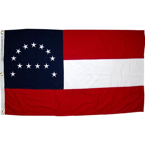 Robert E Lee Hq Flag Cotton Sewn General Lees Headquarters