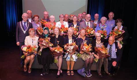 Lintjes Voor Mensen Uit Gemeente Vijfheerenlanden Leerdamse T Lin