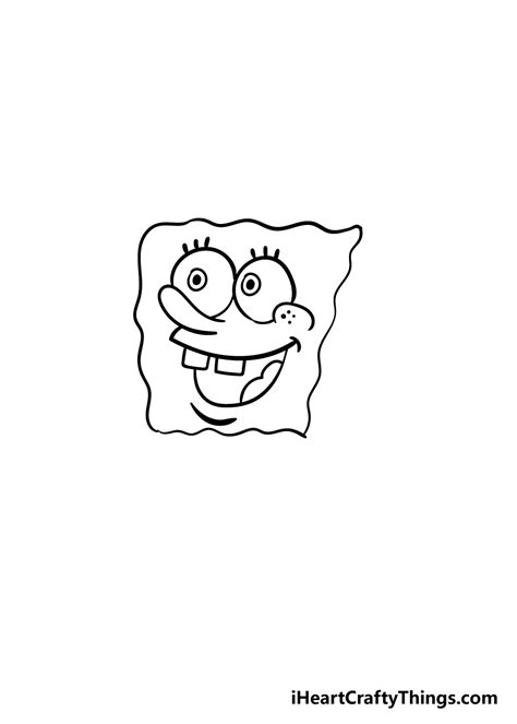 Spongebob Drawing - How To Draw Spongebob Step By Step