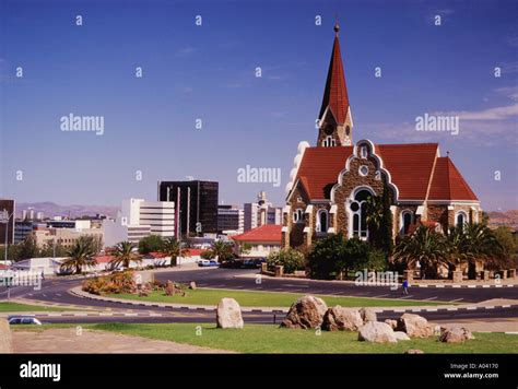 Namibia Windhoek Windhuk Capital City Stock Photo Alamy