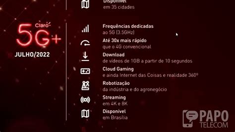 Rede 5g Em 35ghz Disponível Via Nsa Sa E Dss Claro Vivo Tim