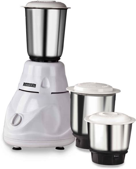 Remson Mixer Grinder Sturdy 450 W Mixer Grinder 2 Jars White Price