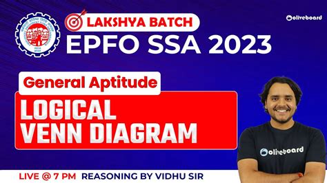 Logical Venn Diagram Reasoning Lakshya Batch EPFO SSA Reasoning