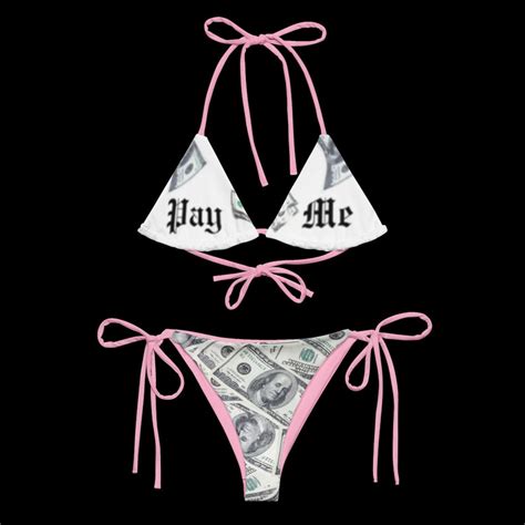 Pay Me Bikini Stripper Dancer Findom Outfit Etsy