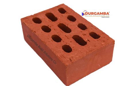 Facing Brick Perforated Exposed Clay Brick 9x6x3 With Multi Holes At