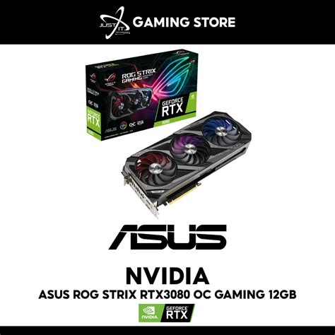 Asus Rog Strix Rtx3080 O12g Gaming Graphics Card Shopee Malaysia