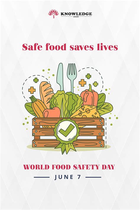 World Food Safety Day In 2024 Food Safety Posters Food Safety Hygienic Food