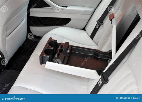 Armrest In The Car Stock Image Image Of Design Handbrake 135569785