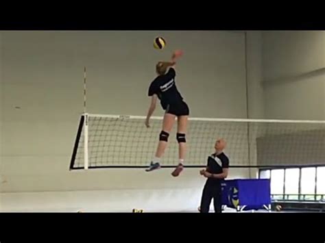 MONSTER Volleyball 3 Rd Meter Spikes HD YouTube